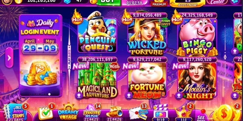 Khám phá top game slot hay tại 789club hấp dẫn nhất